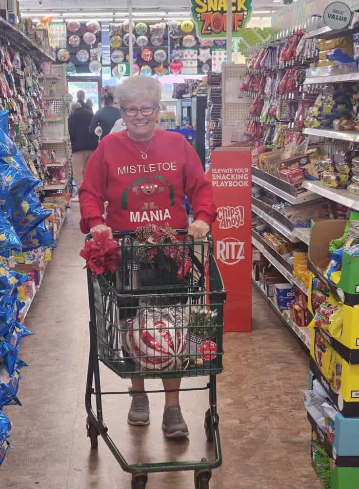 Weekly shopping trips!